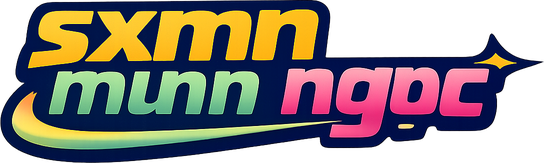 Logo sxmn minh ngoc